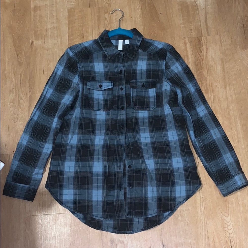 Blue and Black Flannel